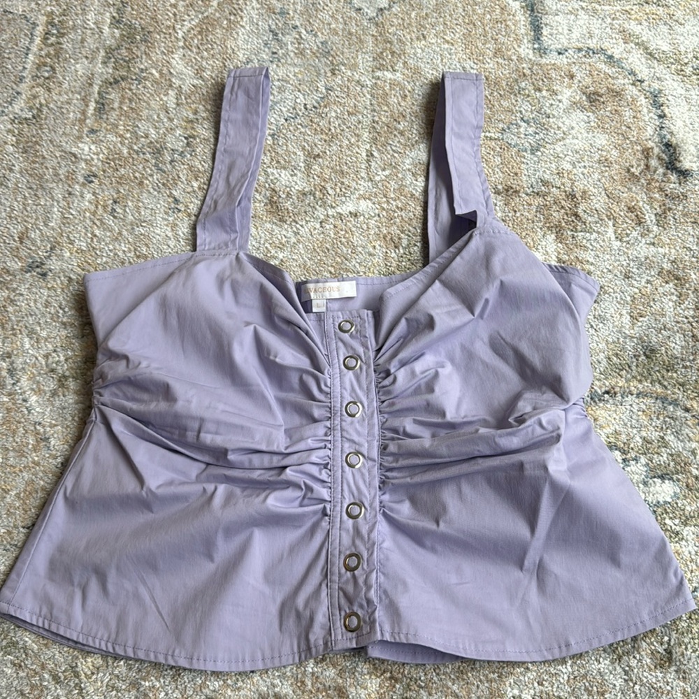 CUTE PURPLE TOP